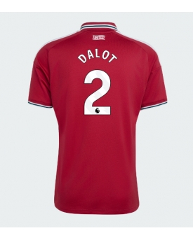 Manchester United Diogo Dalot #2 Maglia Gara Casa Repliche 2026-27 Maniche Corte Manchester United Diogo Dalot #2 Maglia Gara Casa Repliche 2026-27 Maniche Corte